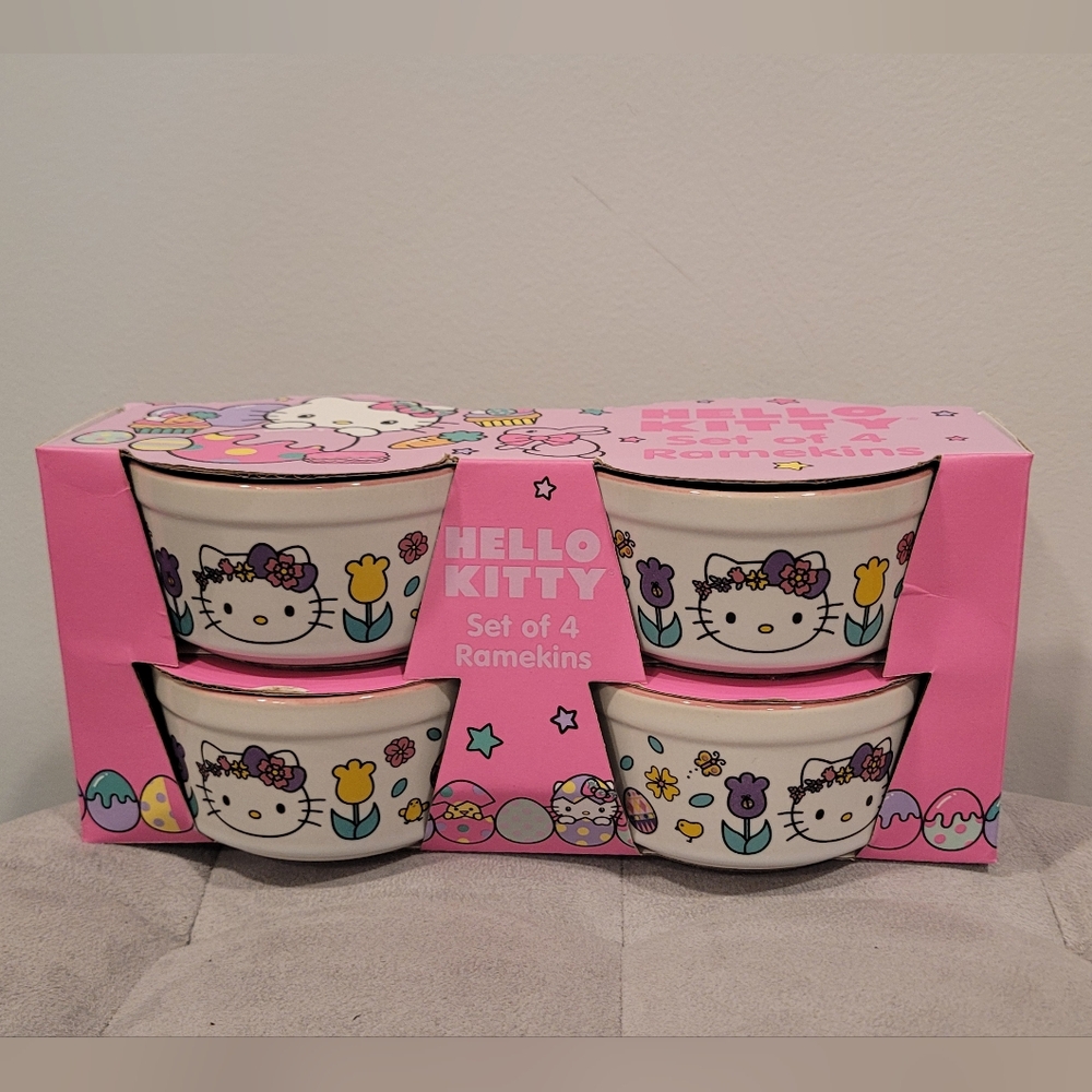 Hello Kitty Easter Ramekins